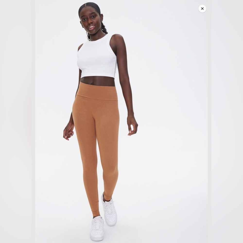 Tan leggings